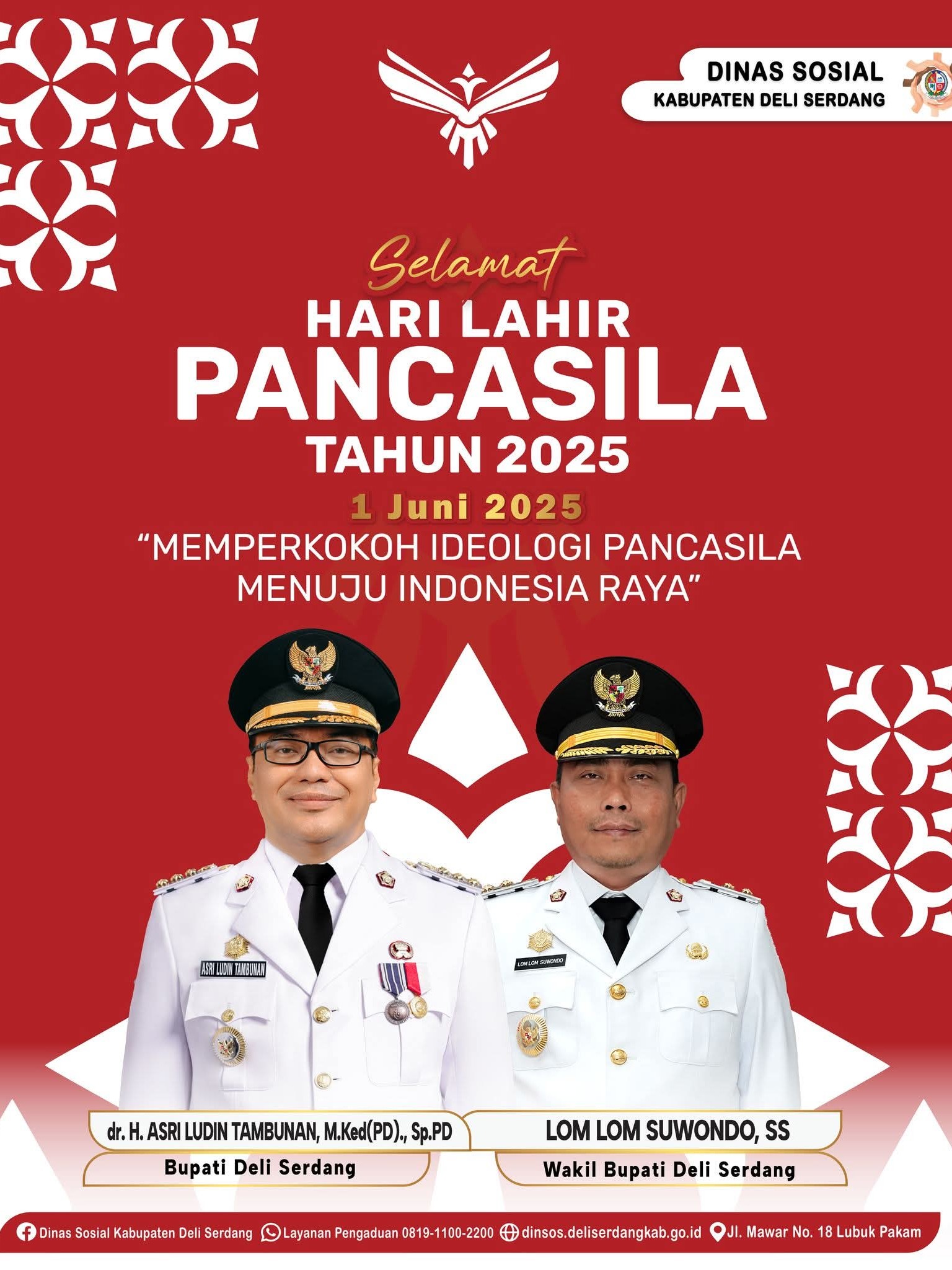 SELAMAT HARI LAHIR PANCASILA 2025