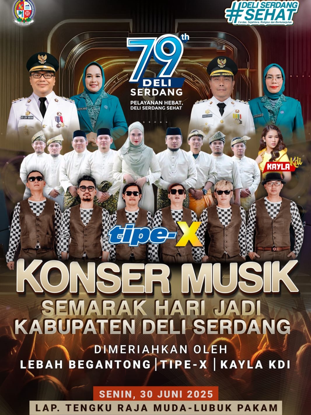 SEMARAK HARI JADI KABUPATEN DELI SERDANG KE-79 TAHUN