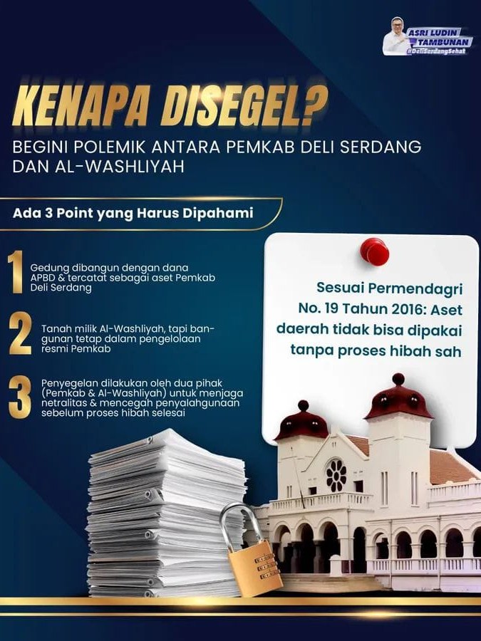 KENAPA SEKOLAH KOK DISEGEL? PERMASALAHAN SMPN 2 GALANG